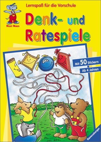 Denk- und Ratespiele (Lernspaß für die Vorschule) Leisure & Fun