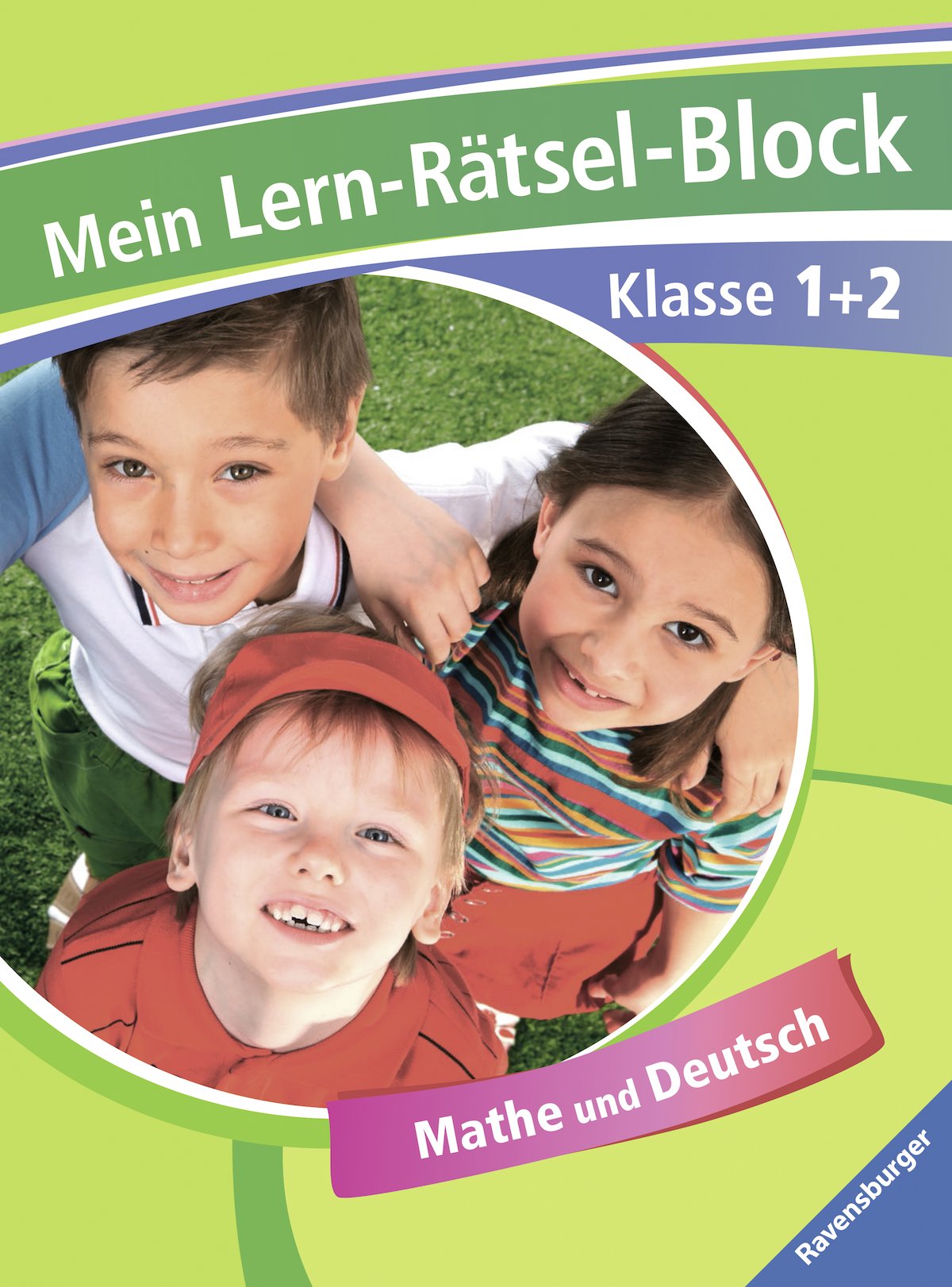 Mein Lern-Rätsel-Block Klasse 1 + 2: Mathe und Deutsch General education
