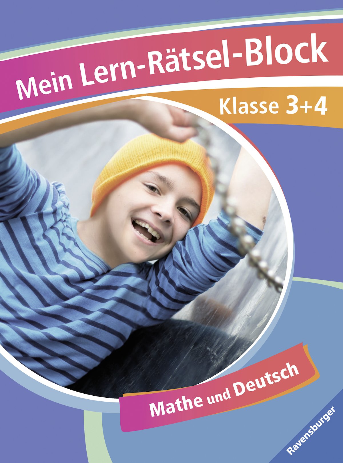 Mein Lern-Rätsel-Block Klasse 3 + 4: Mathe und Deutsch General education