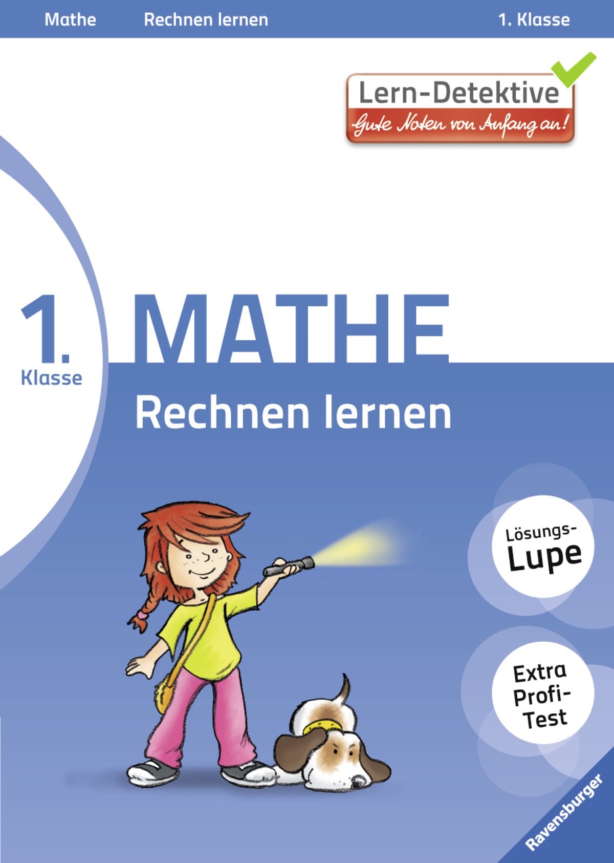 Rechnen lernen (Mathe 1. Klasse) (Lern-Detektive) Study Guides