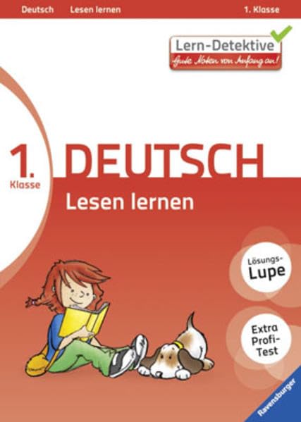 Lesen lernen (Deutsch 1. Klasse) (Lern-Detektive) Study Guides