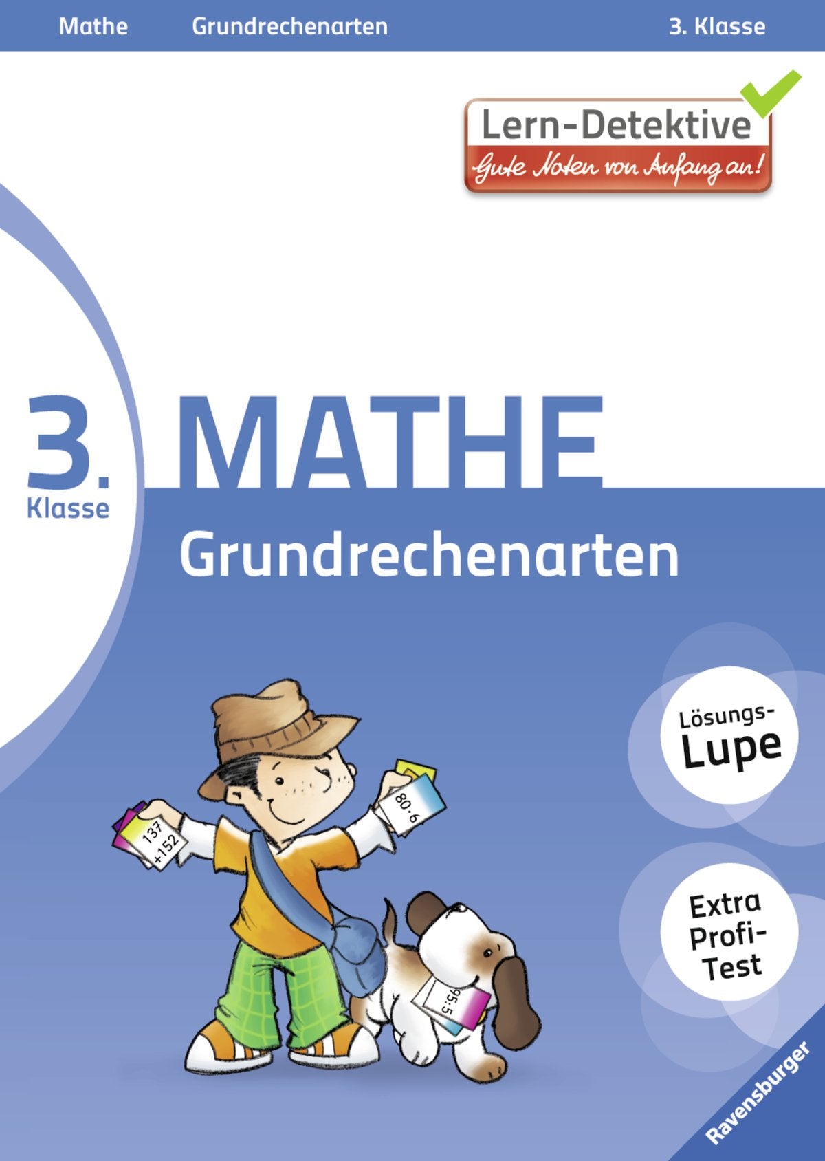 Grundrechenarten (Mathe 3. Klasse): Extra Profi-Test (Lern-Detektive) Study Guides