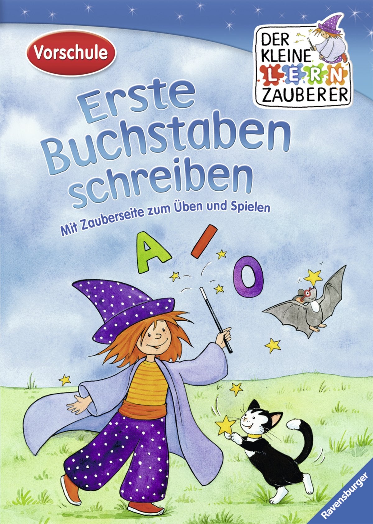 Erste Buchstaben schreiben: Mit Zauberseite zum Üben und Spielen (Der kleine Lernzauberer) Non-fiction