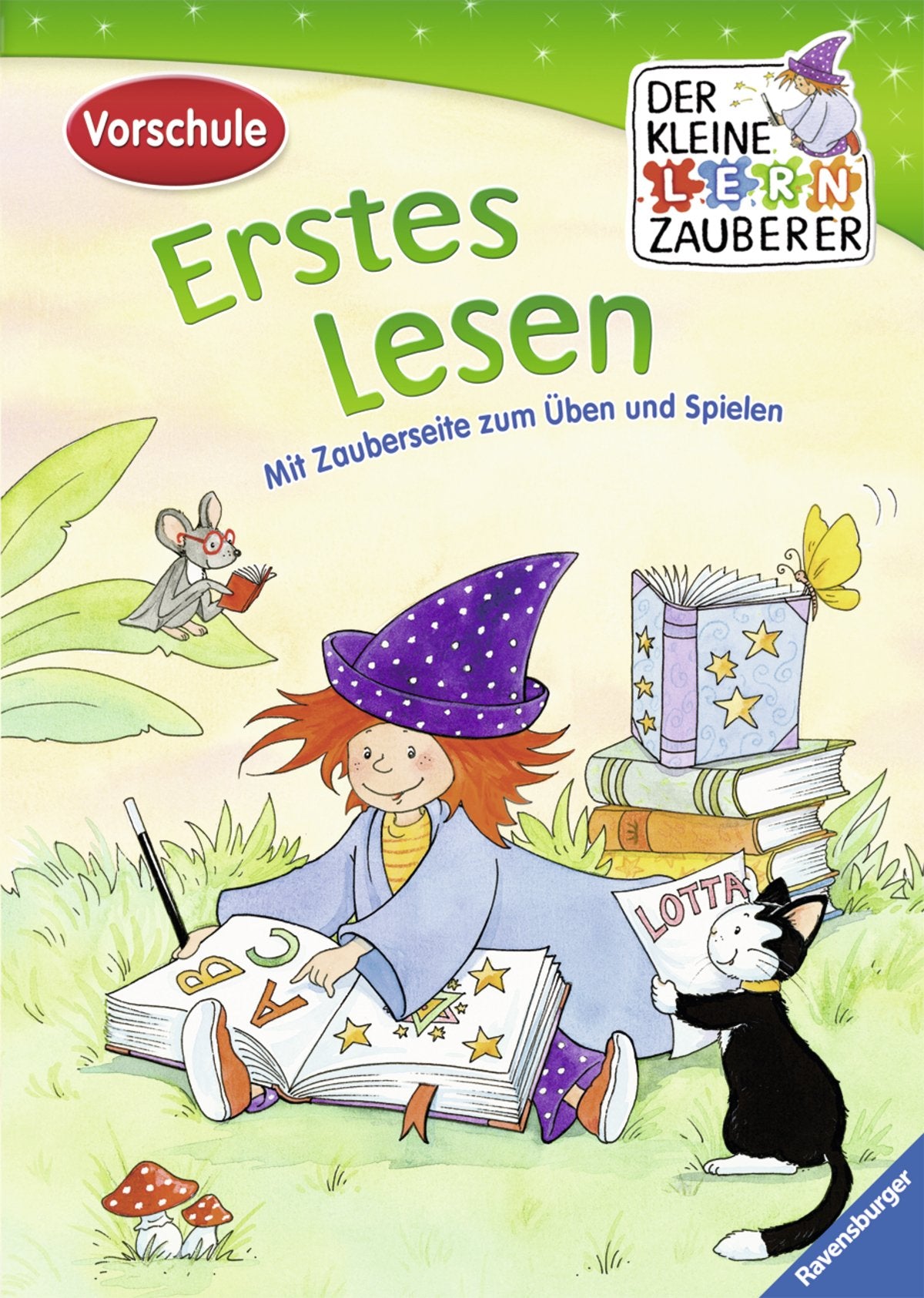 Erstes Lesen: Mit Zauberseite zum Üben und Spielen (Der kleine Lernzauberer) Non-fiction