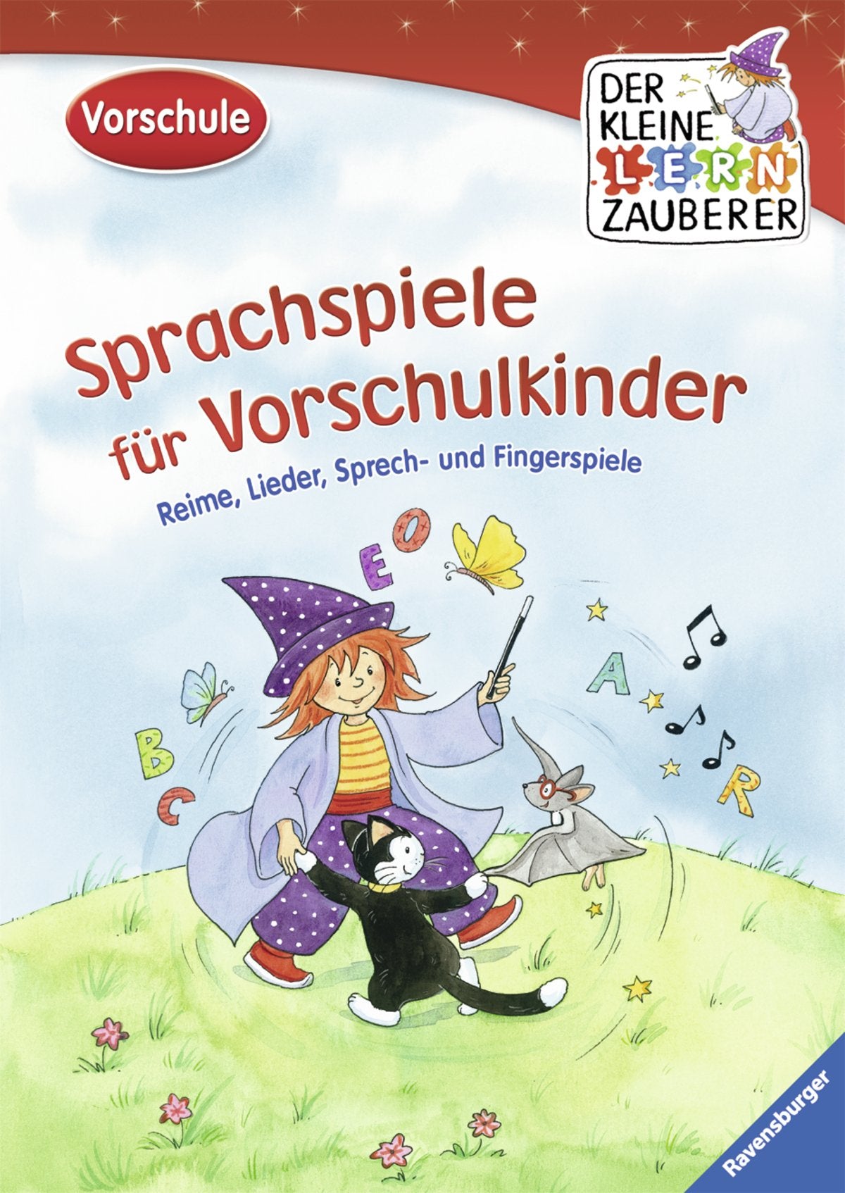 Sprachspiele für Vorschulkinder: Reime, Lieder, Sprech- und Fingerspiele (Der kleine Lernzauberer) Sheet Music