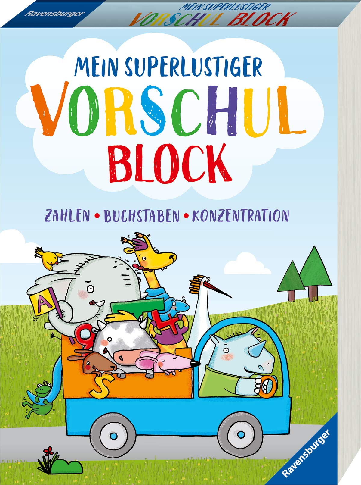 Mein superlustiger Vorschul-Block Learning & Reference