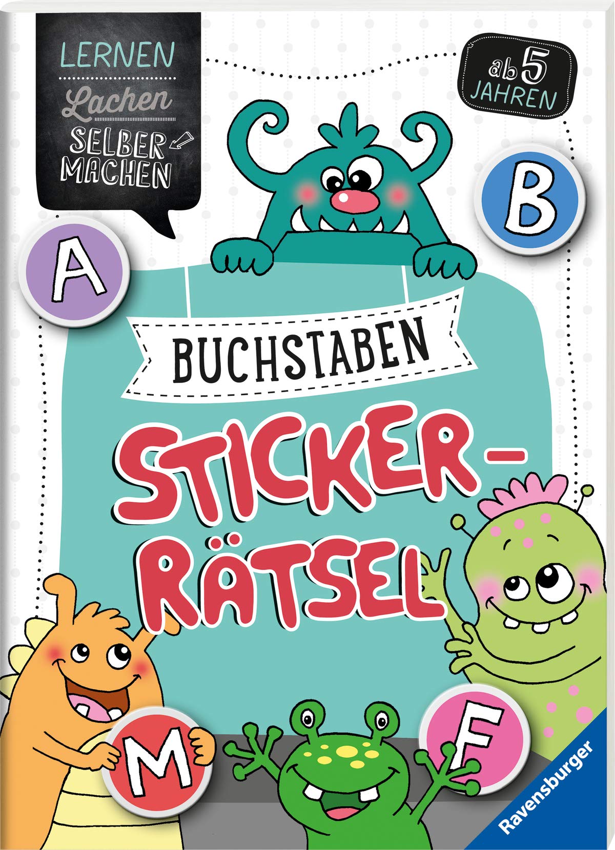 Buchstaben-Sticker-Rätsel Tiptoi & Games