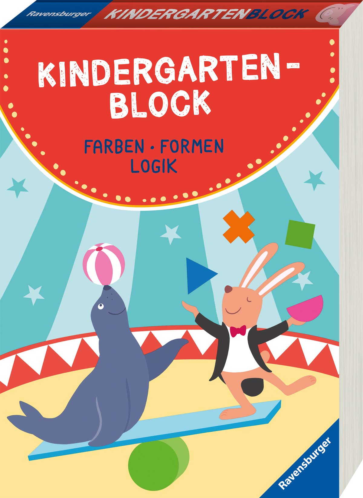 Kindergartenblock: Farben, Formen, Logik Tiptoi & Games