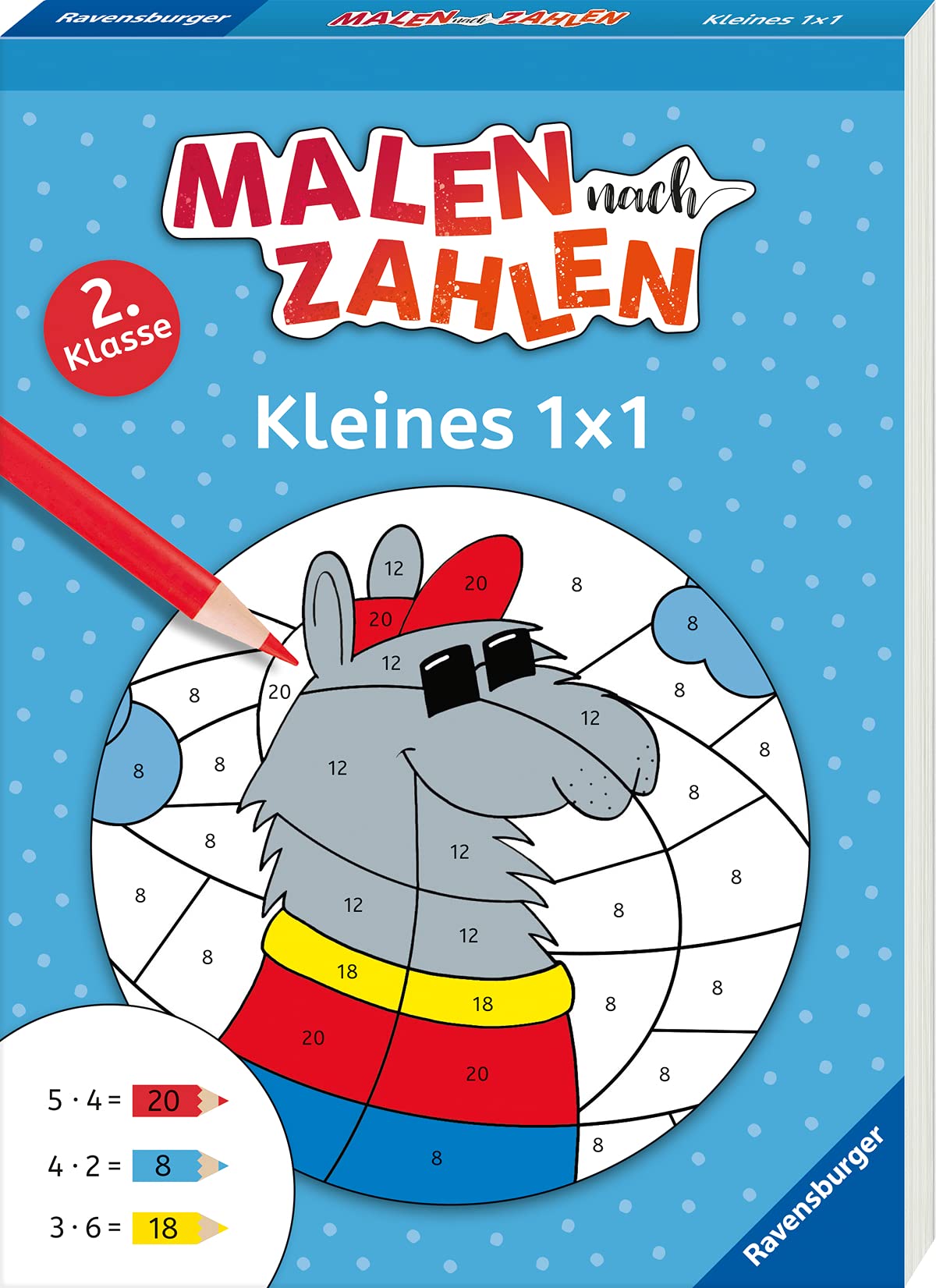 Malen nach Zahlen, 2. Kl.: Kleines 1 x 1 Tiptoi & Games