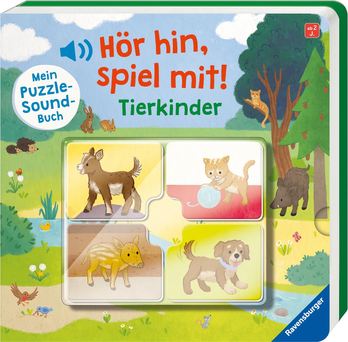 Hör hin, spiel mit! Bei den Tierkindern Non-fiction