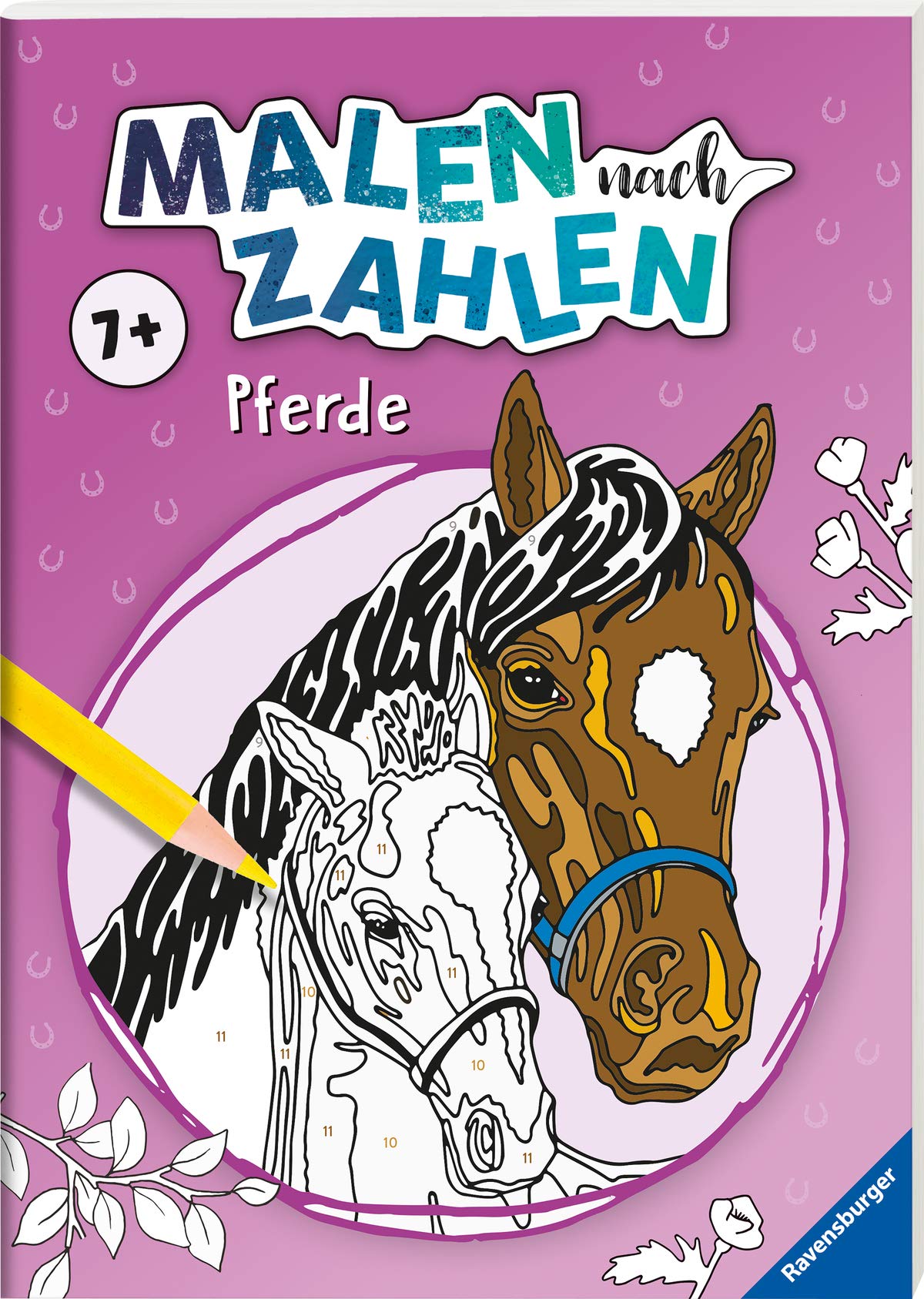 Malen nach Zahlen ab 7: Pferde Tiptoi & Games