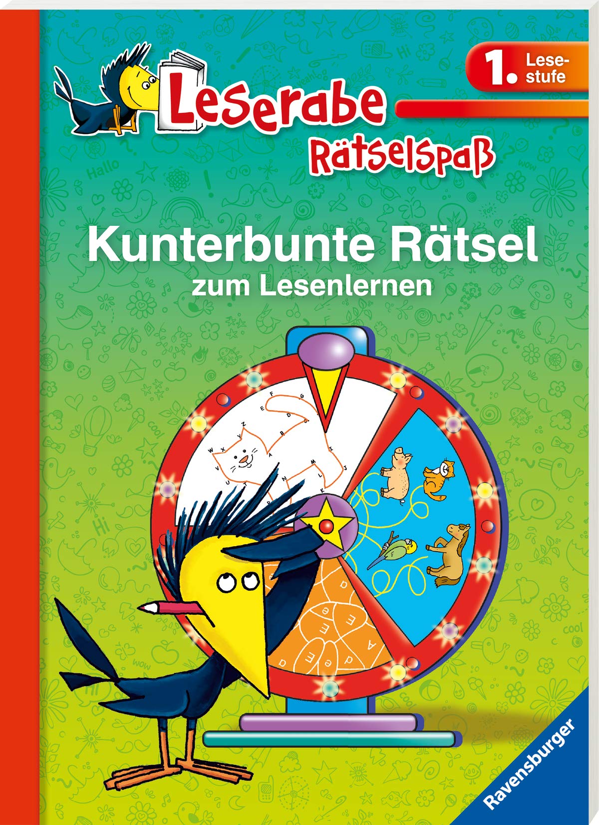 Leserabe: Kunterbunte Rätsel zum Lesenlernen (1. Lesestufe) (Leserabe - Rätselspaß) Tiptoi & Games
