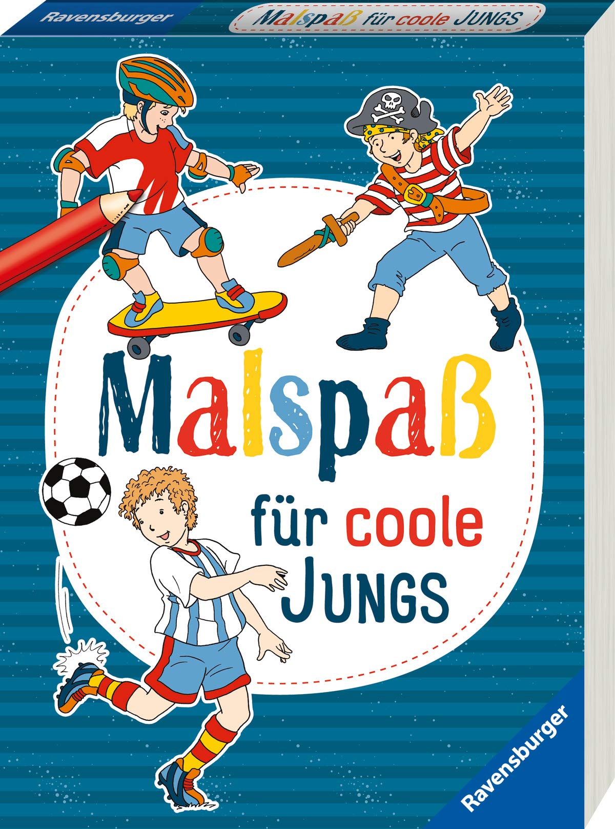Malspaß für coole Jungs ab 4 Jahren Non-fiction