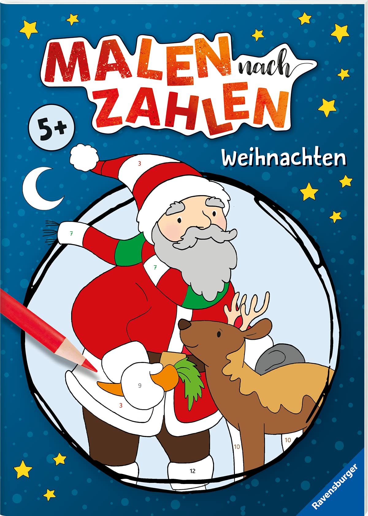 Malen nach Zahlen ab 5: Weihnachten Tiptoi & Games
