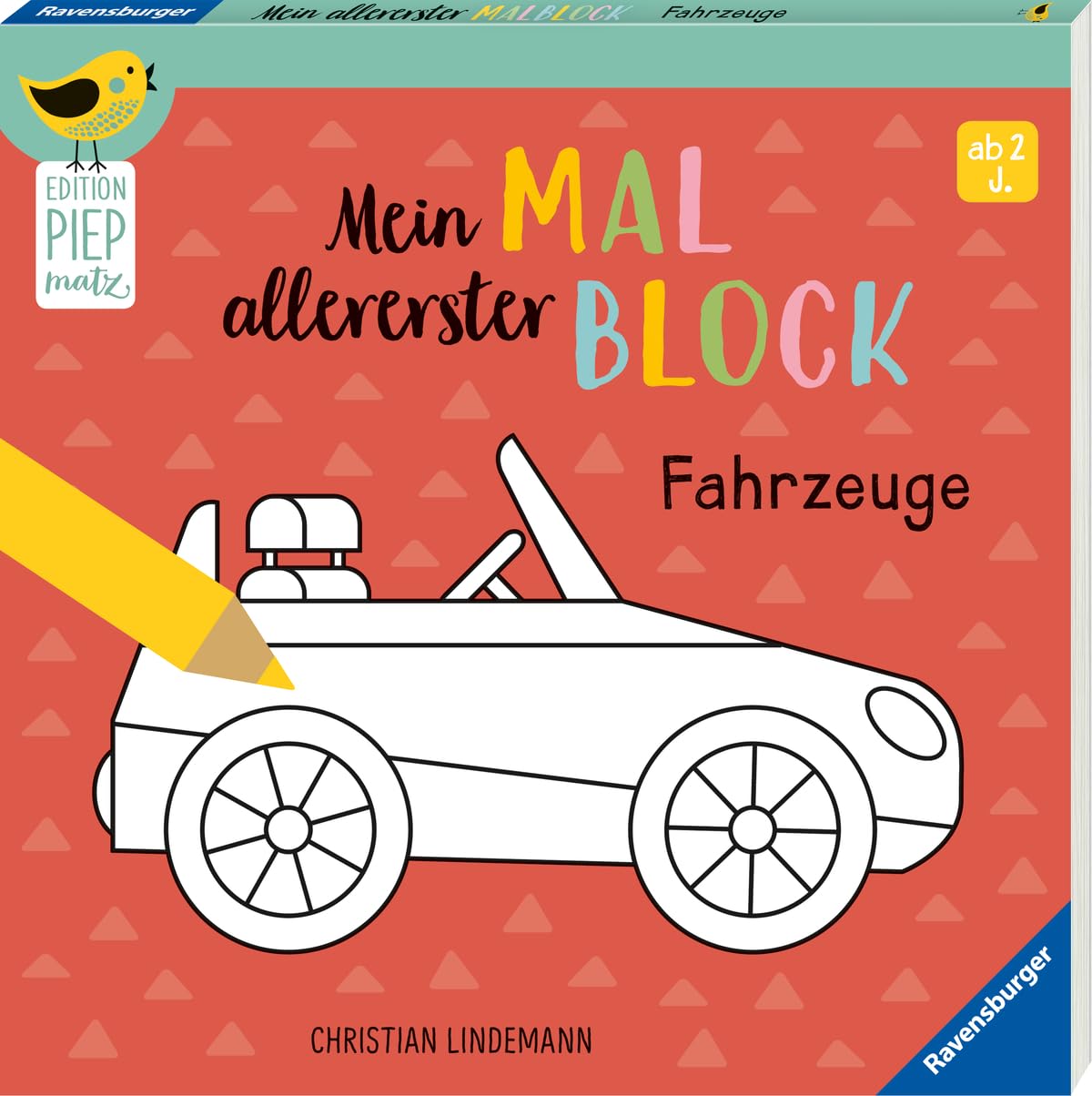 Edition Piepmatz: Mein allererster Malblock - Fahrzeuge Tiptoi & Games