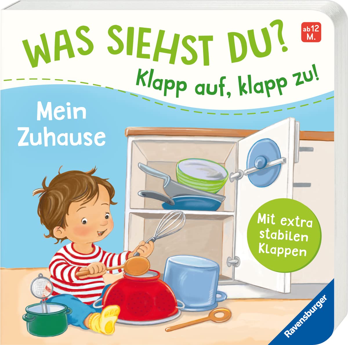 Was siehst du? Klapp auf, klapp zu! Mein Zuhause Non-fiction