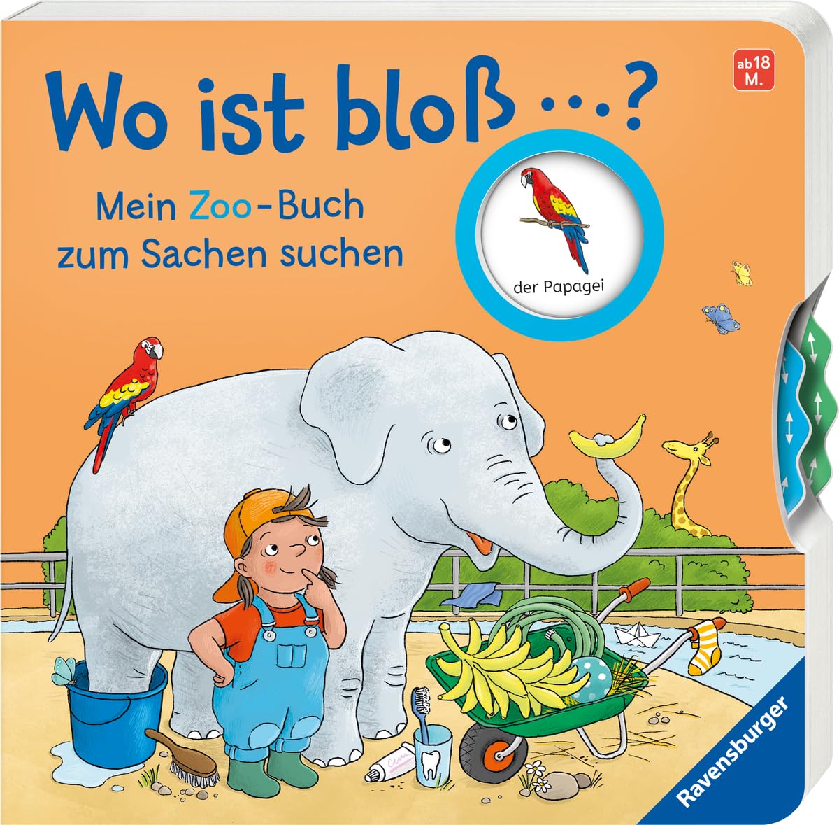 Wo ist bloß...? Mein Zoo-Buch zum Sachen suchen Non-fiction