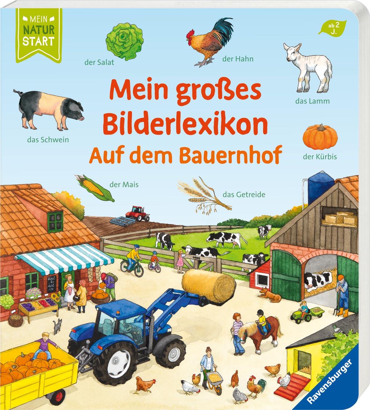Mein großes Bilderlexikon: Auf dem Bauernhof Learning & Reference