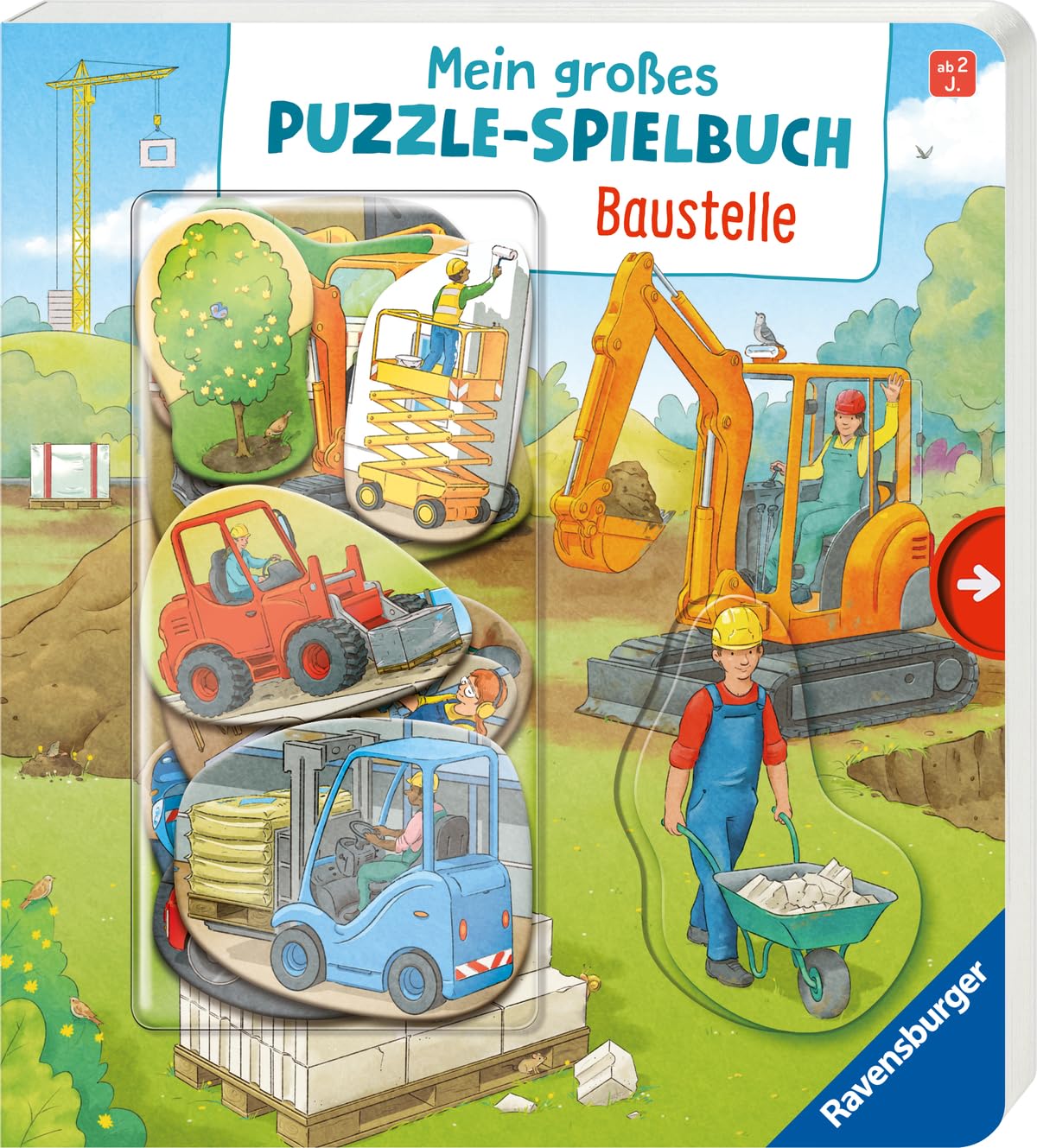 Mein großes Puzzle-Spielbuch - Baustelle Non-fiction