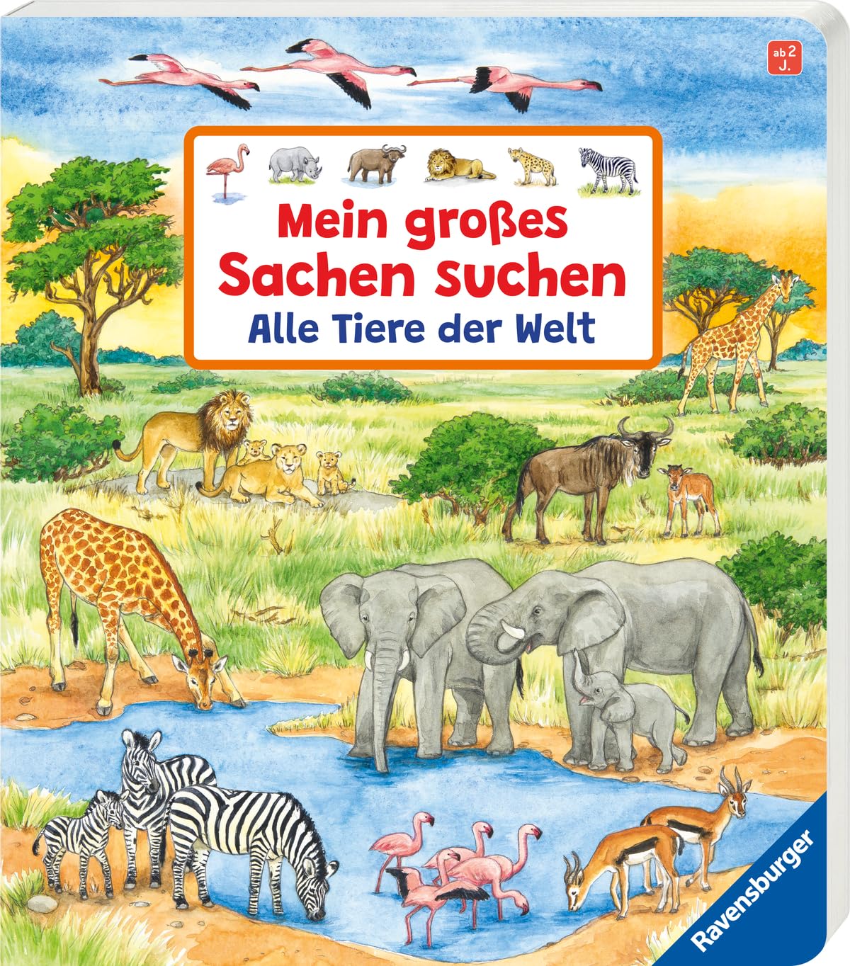 Mein großes Sachen suchen: Alle Tiere der Welt Non-fiction
