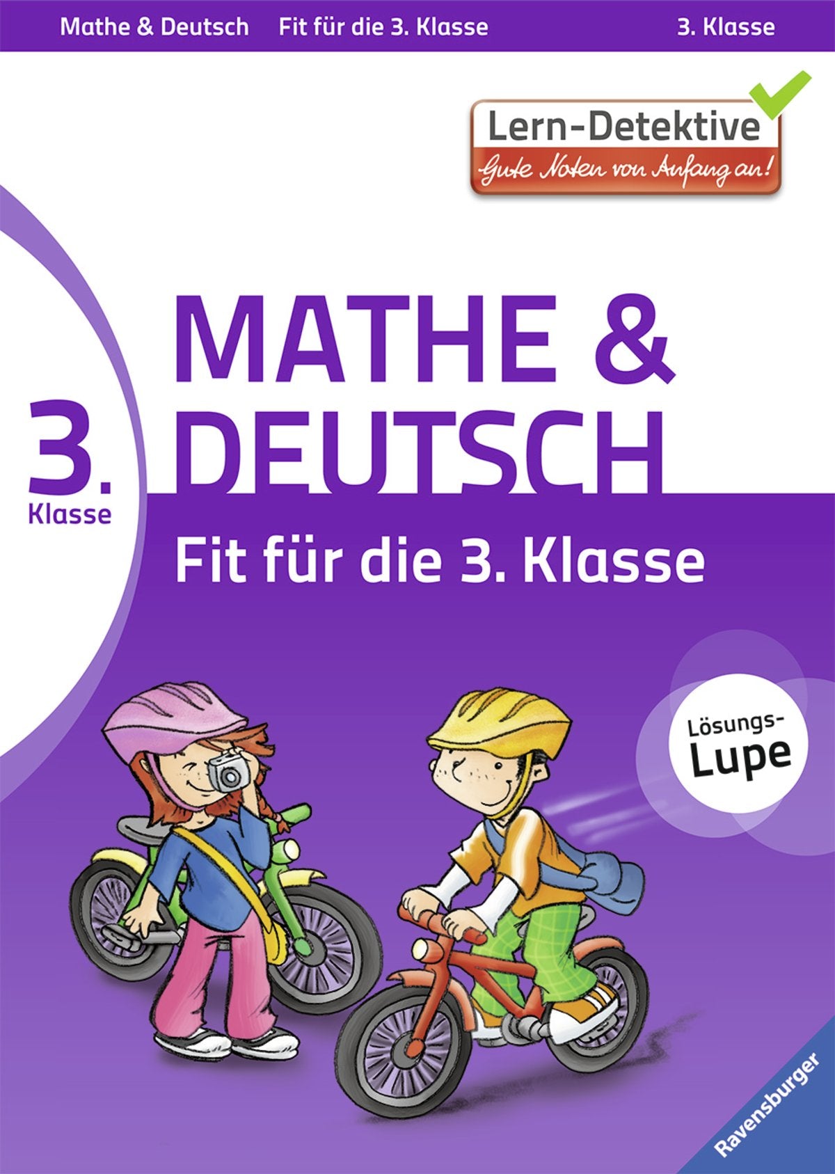 Fit für die 3. Klasse: Mathe und Deutsch (Lern-Detektive) Study Guides