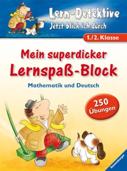 Mein superdicker Lernspaß-Block (1./2. Klasse): Mathematik und Deutsch Study Guides