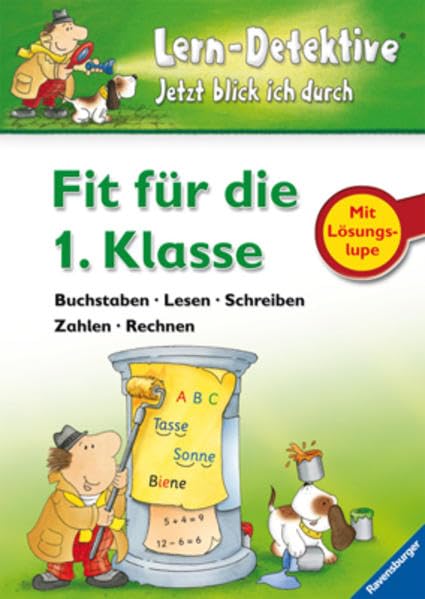 Fit für die 1. Klasse: Buchstaben, Lesen, Schreiben, Zahlen, Rechnen Study Guides