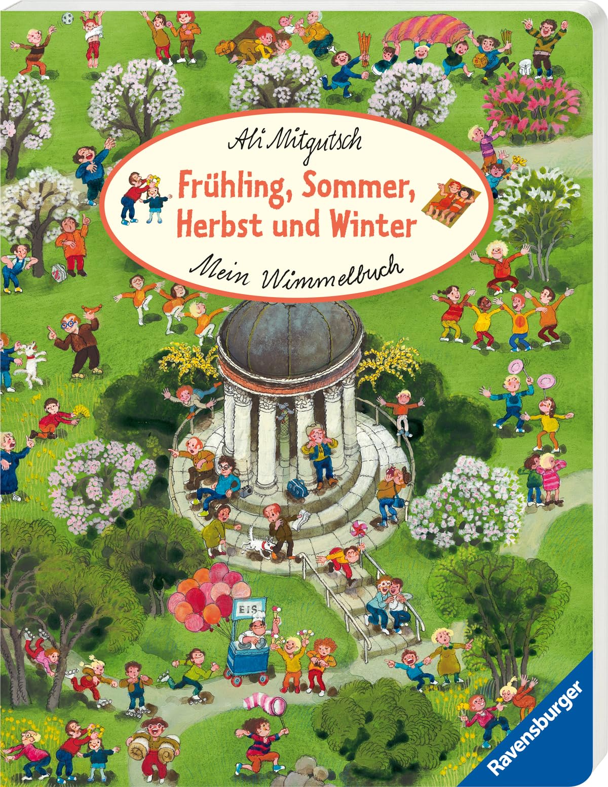Mein Wimmelbuch: Frühling, Sommer, Herbst und Winter - Pappbilderbuch ab 2 Jahren, Bilderbuch zu Jahreszeiten Non-fiction