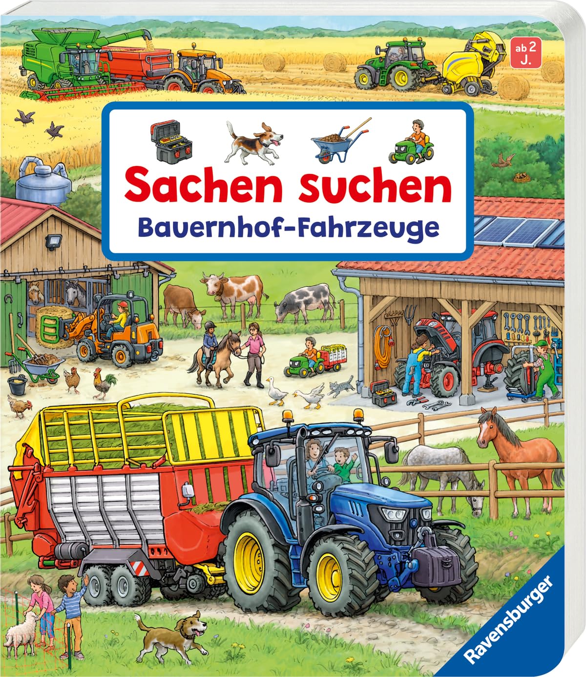 Sachen suchen - Bauernhof-Fahrzeuge Non-fiction