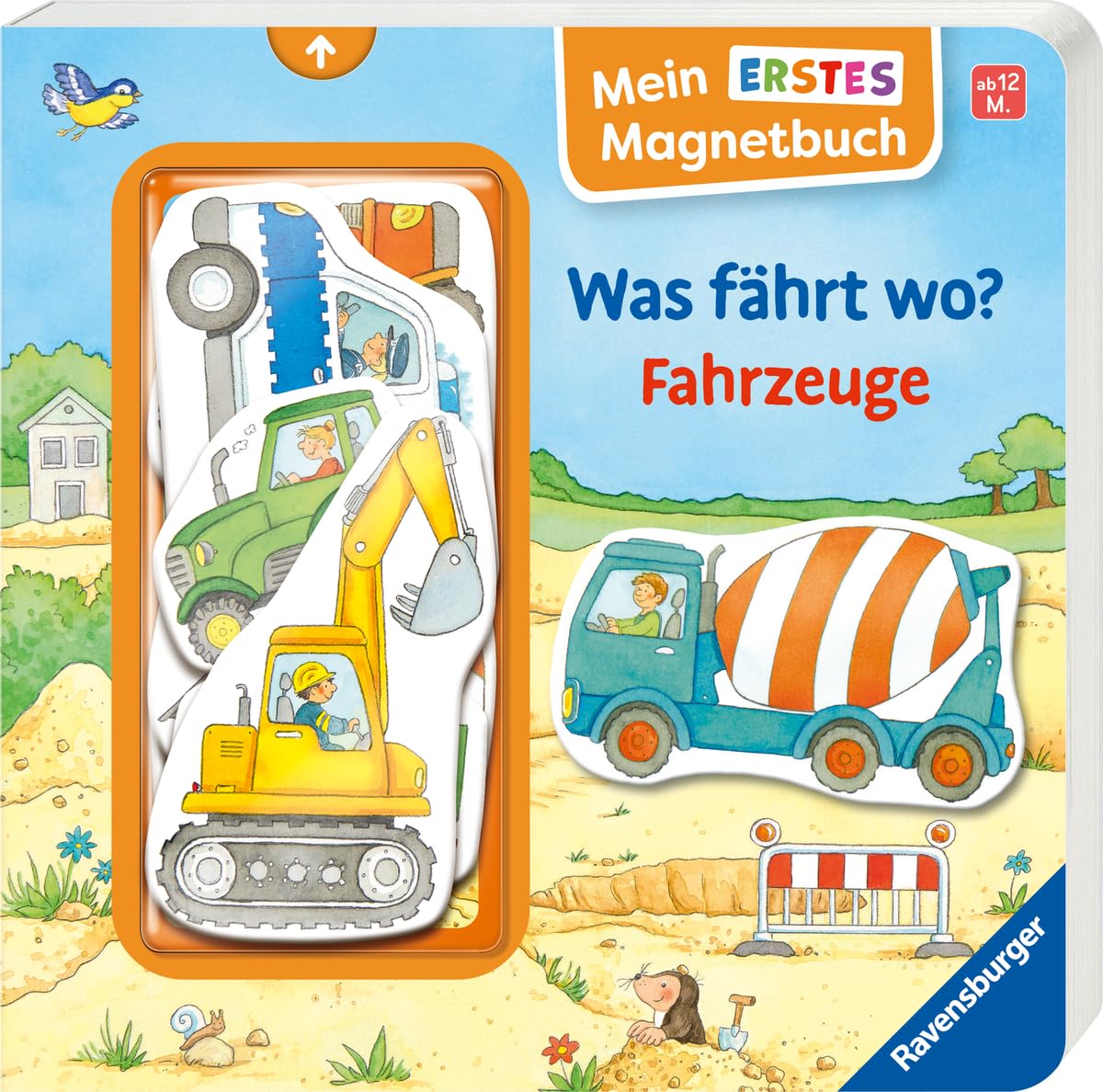 Mein erstes Magnetbuch - Was fährt wo? Fahrzeuge Non-fiction