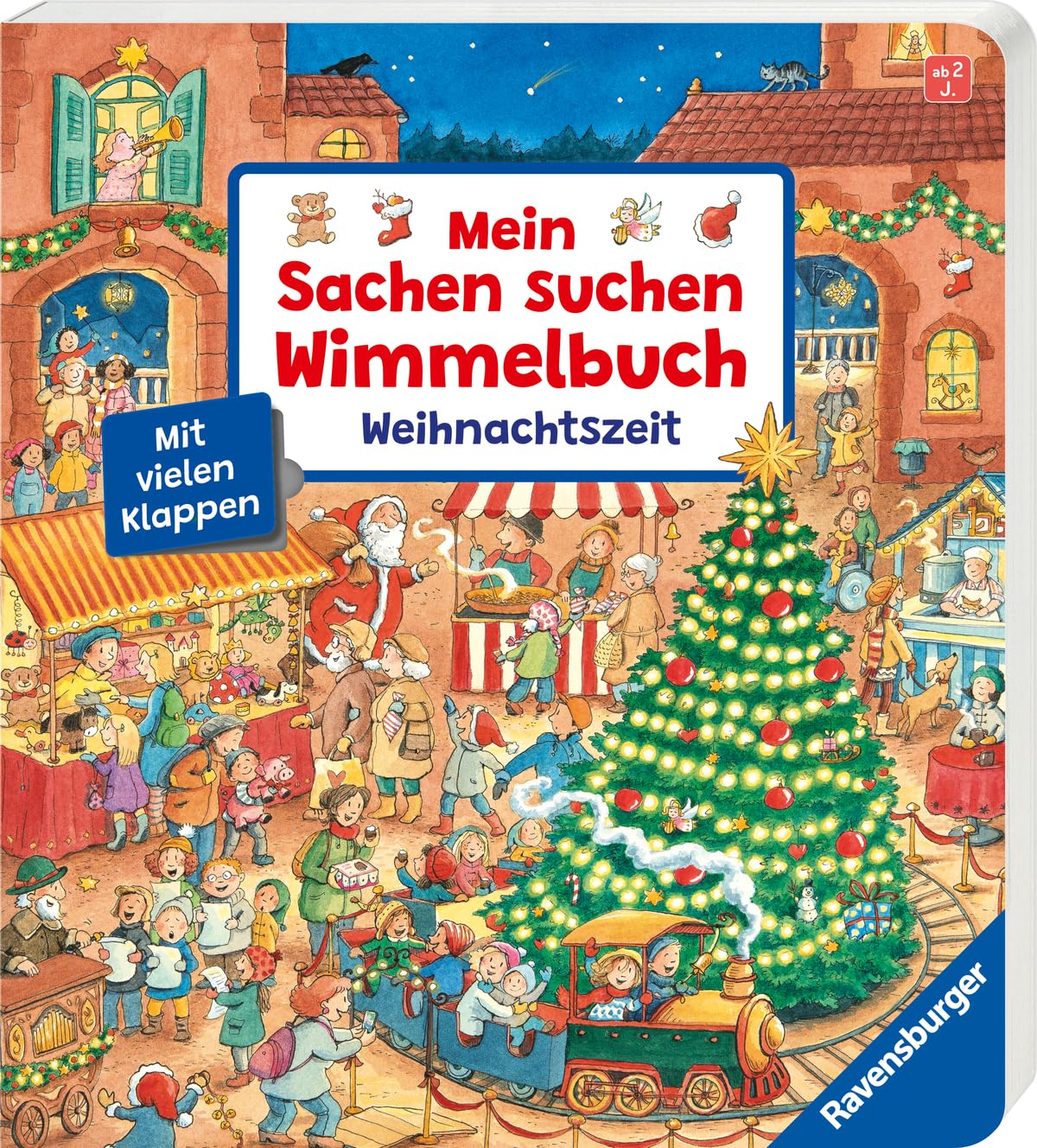Mein Sachen suchen Wimmelbuch: Weihnachtszeit Non-fiction