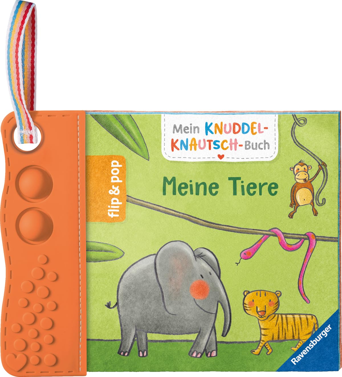 Mein Knuddel-Knautsch-Buch: flip&pop. Meine Tiere Health, Nutrition & Fitness
