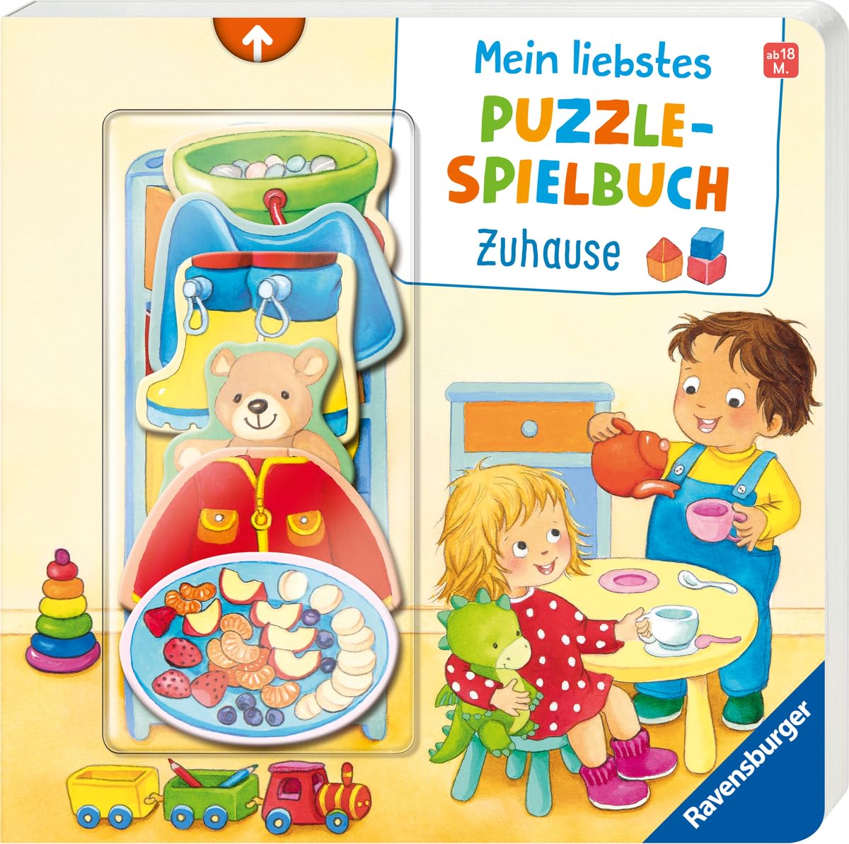 Mein liebstes Puzzle-Spielbuch: Zuhause - Puzzlebuch ab 18 Monaten, mit 6 Puzzleteilen Non-fiction