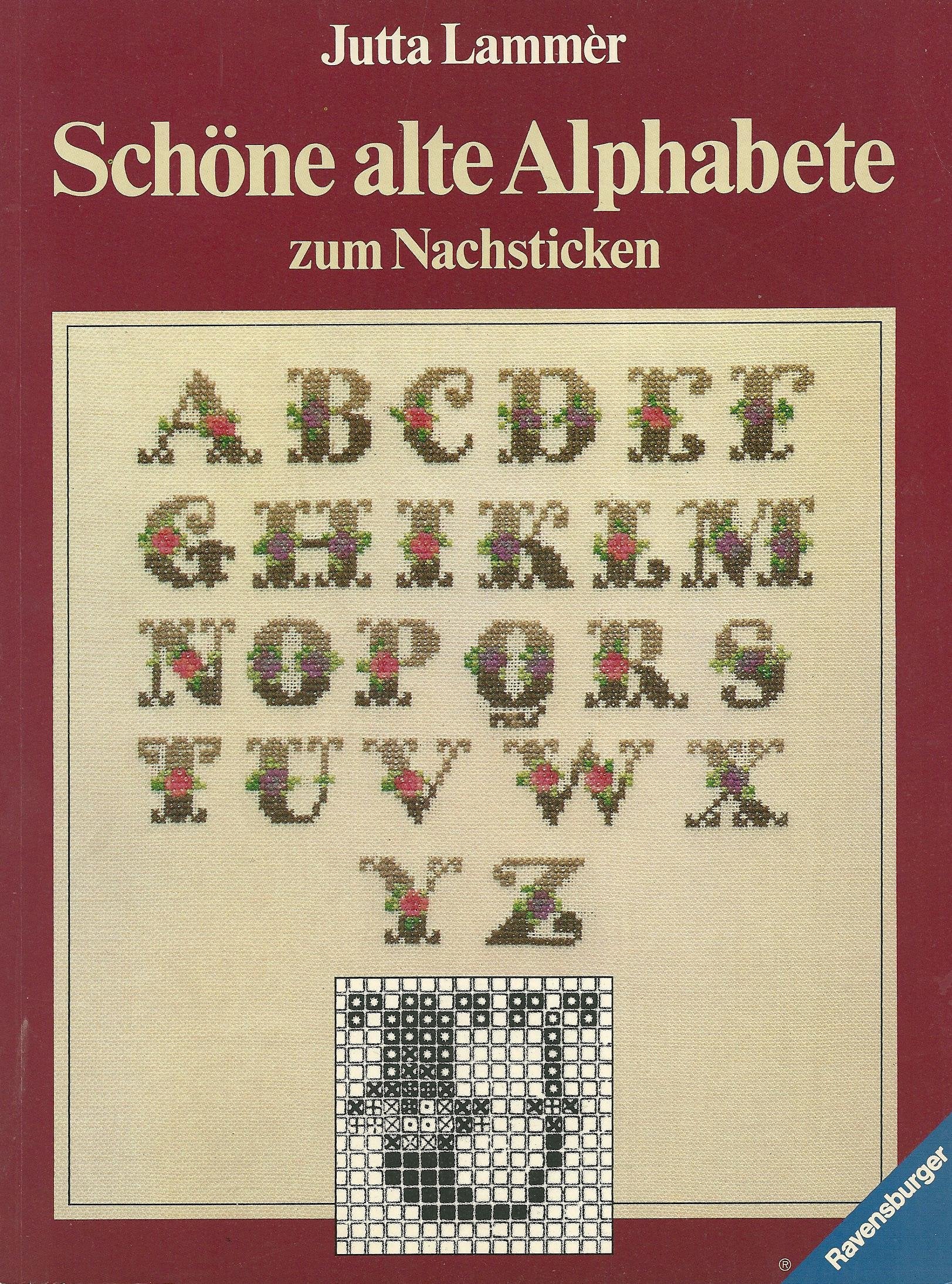Schöne alte Alphabete: Zum Nachsticken Hobbies & Crafts