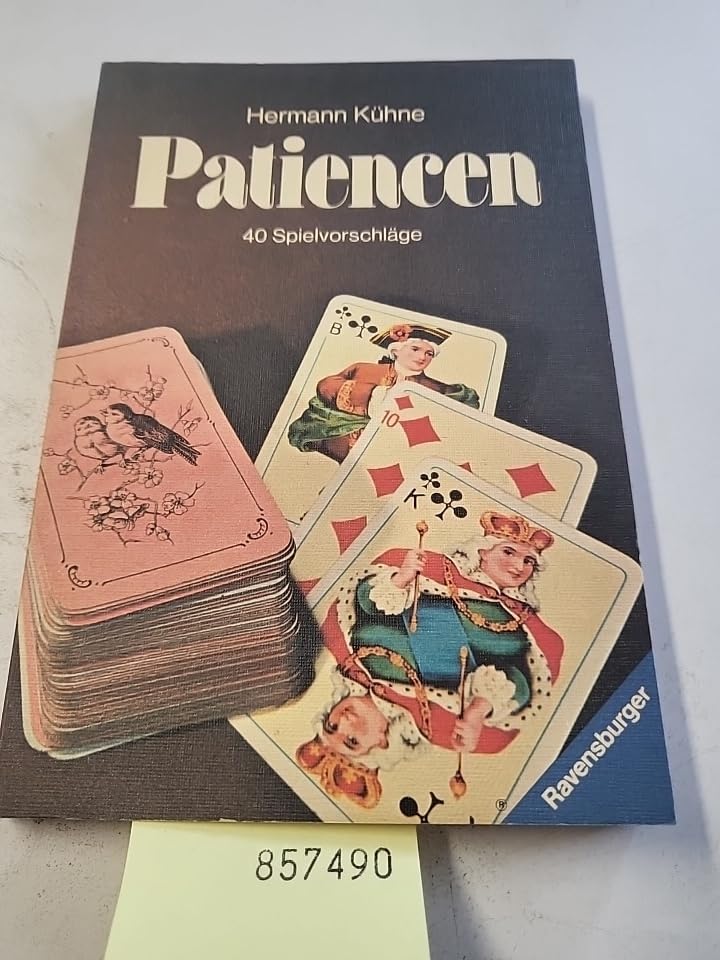 patiencen. 40 unterhaltungsspiele für eine und mehr personen. eine einführung Books