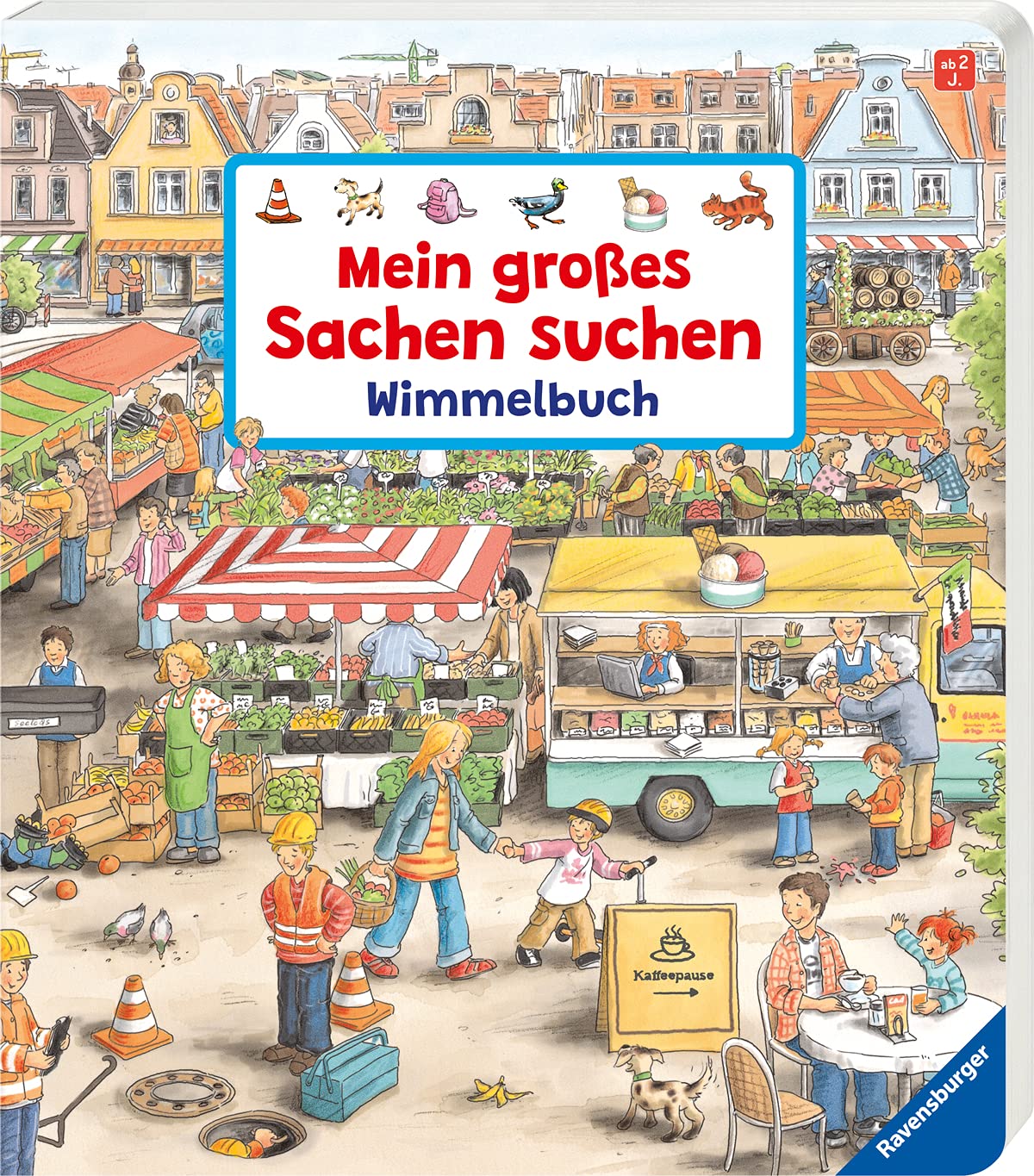 Mein großes Sachen suchen: Wimmelbuch Tiptoi & Games