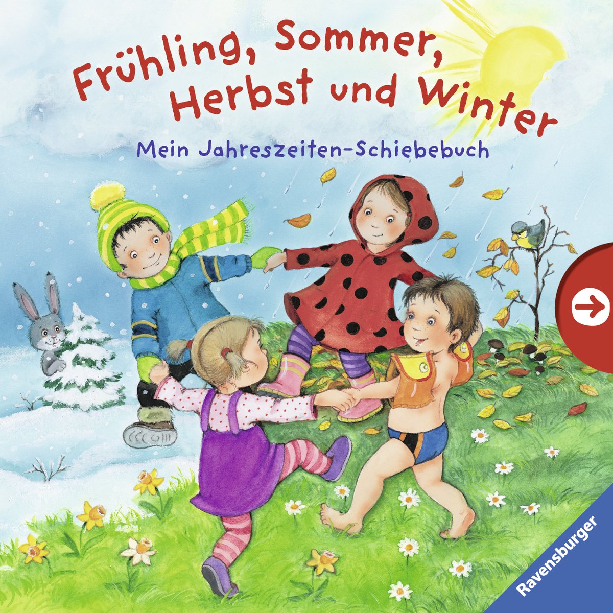 Frühling, Sommer, Herbst und Winter: Mein Jahreszeiten-Schiebebuch Children's books