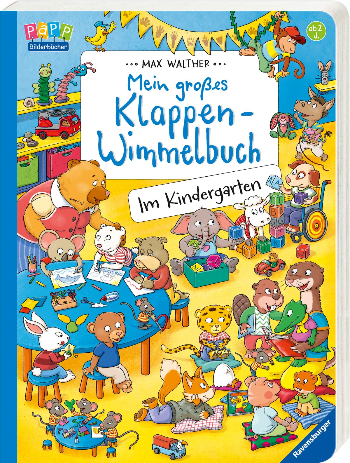 Mein großes Klappen-Wimmelbuch: Im Kindergarten Non-fiction