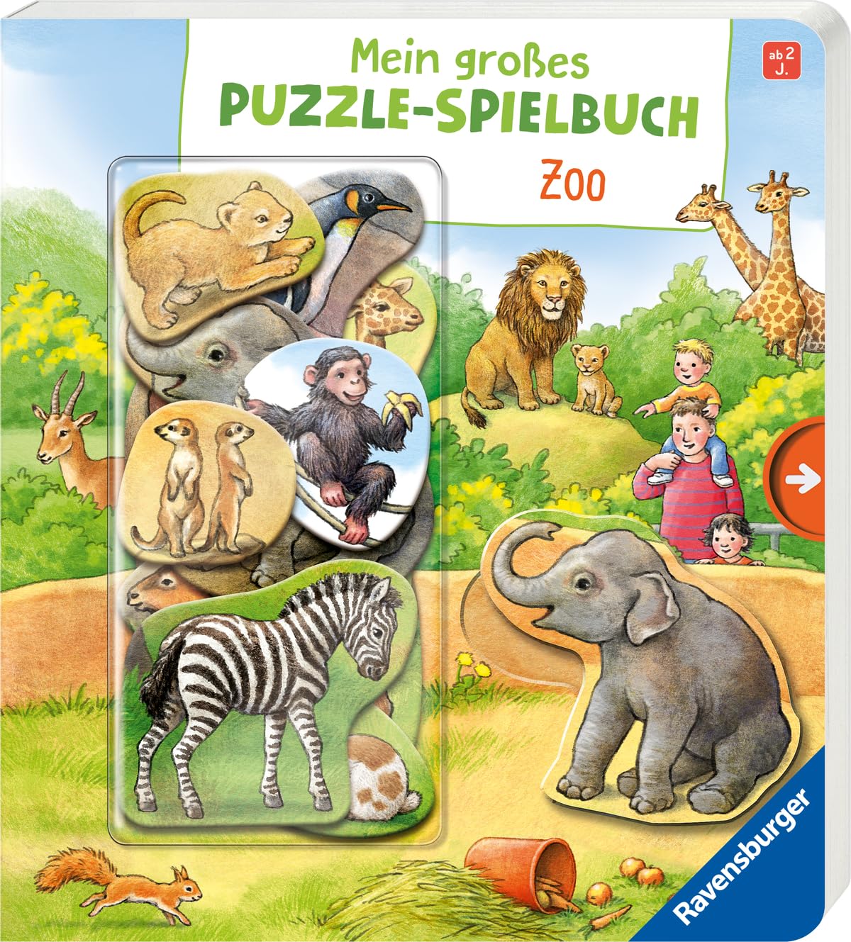 Mein großes Puzzle-Spielbuch Zoo Leisure, Home & Garden