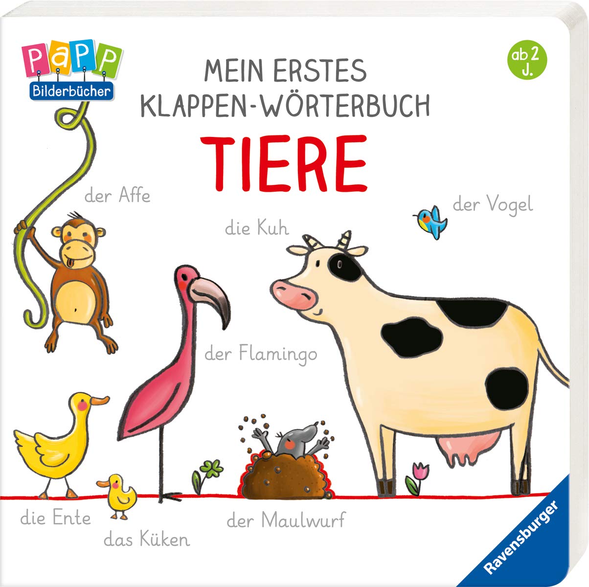 Mein erstes Klappen-Wörterbuch: Tiere Foreign Languages ​​& Dictionaries