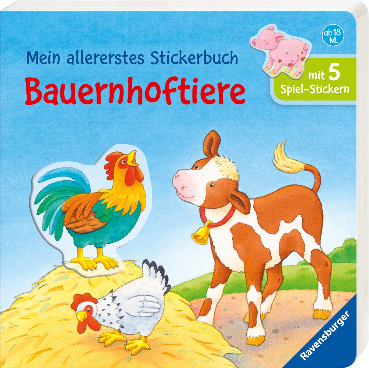 Mein allererstes Stickerbuch: Bauernhoftiere Non-fiction