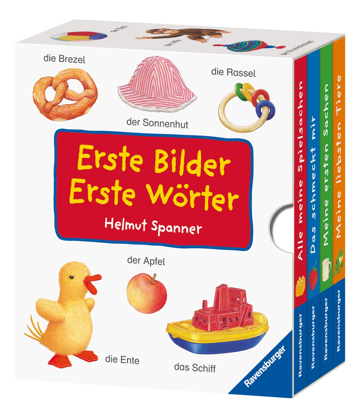 Erste Bilder - Erste Wörter (4 Titel im Schuber) Non-fiction