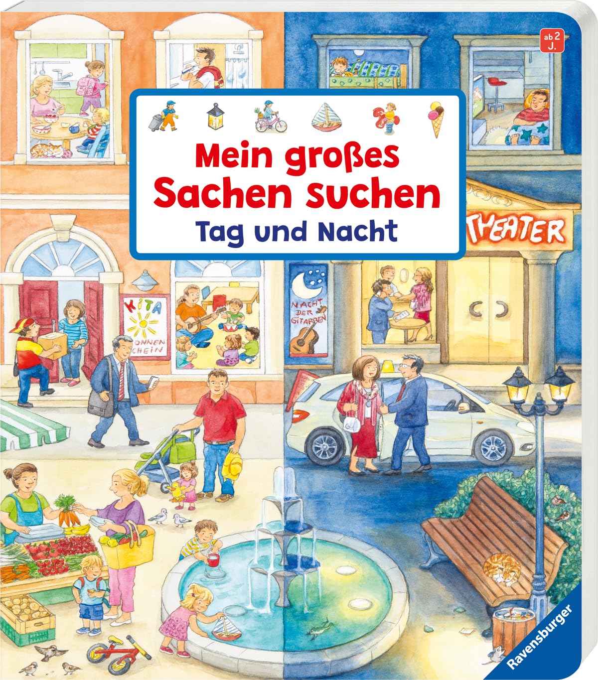 Mein großes Sachen suchen: Tag und Nacht Non-fiction