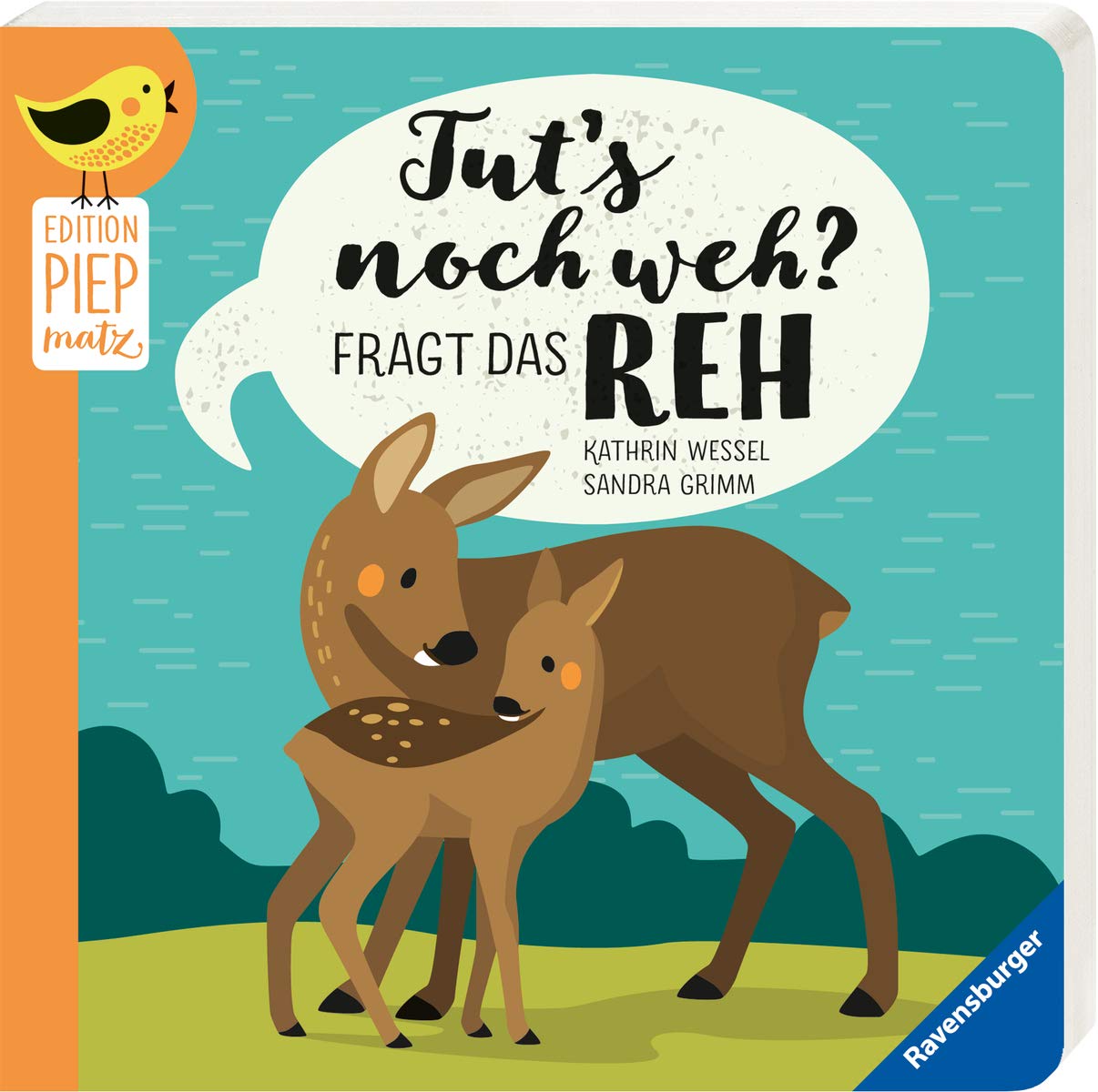Tut's noch weh?, fragt das Reh Medicine
