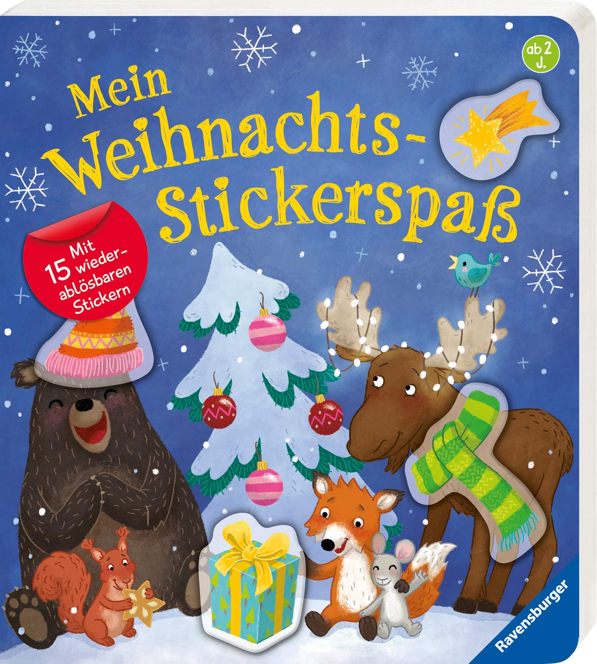 Mein Weihnachts-Stickerspaß book