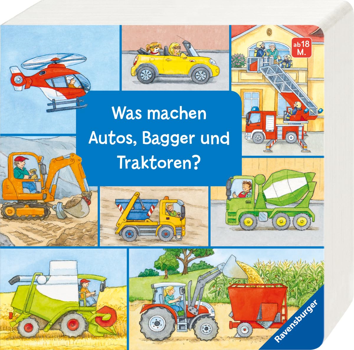Was machen Autos, Bagger und Traktoren? Learning & Reference
