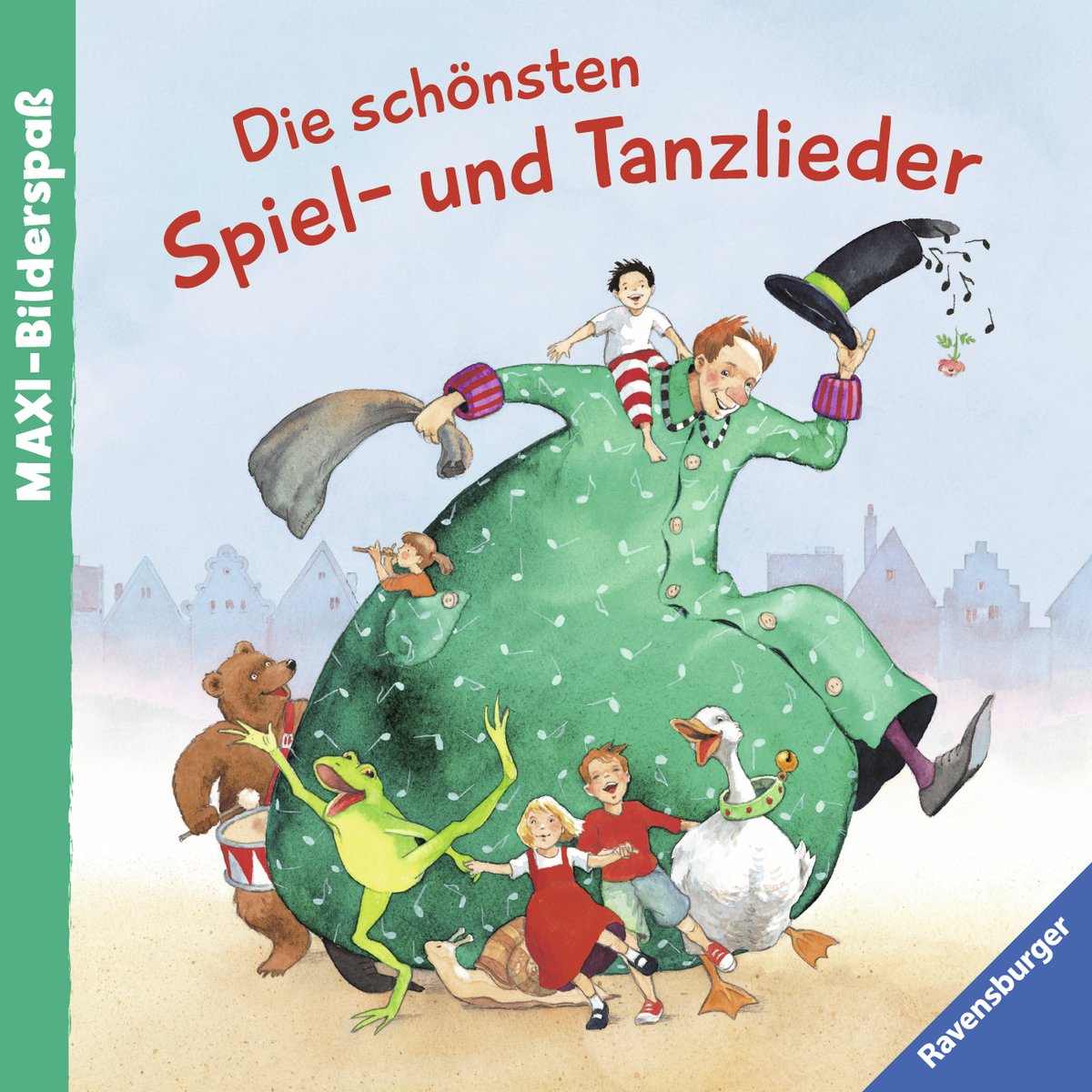 Product Image: Die schönsten Spiel- und Tanzlieder (Maxi-Bilderspaß)