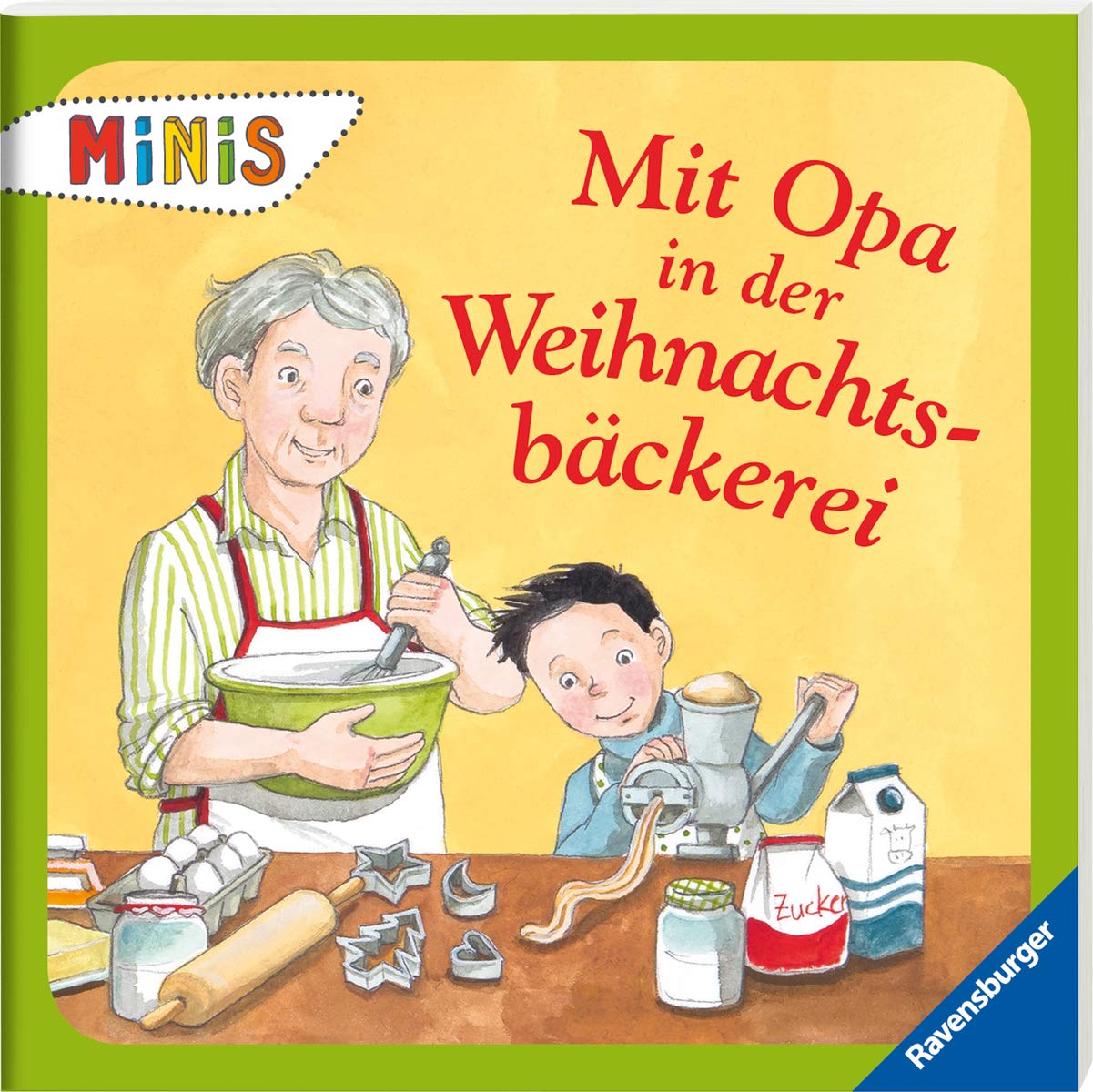 Product Image: Mit Opa in der Weihnachtsbäckerei (Ravensburger Minis)
