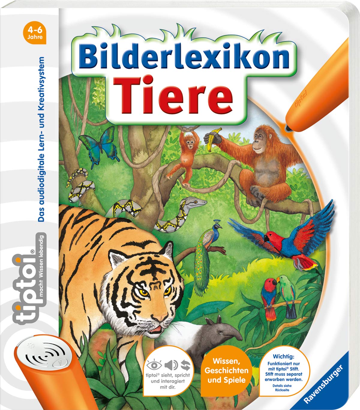 tiptoi® Bilderlexikon Tiere book