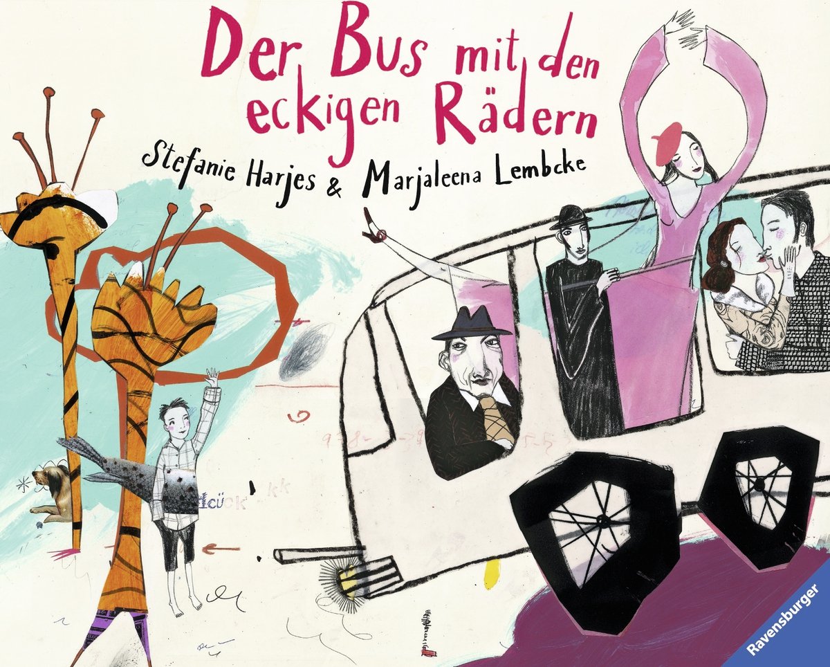 Der Bus mit den eckigen Rädern Children's books